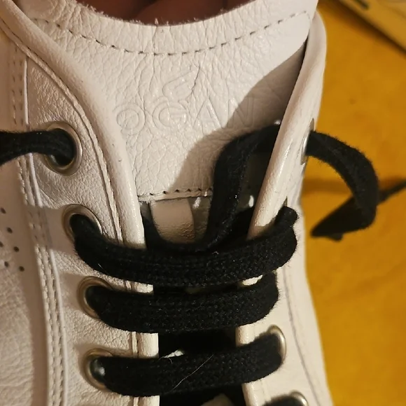 Hogan White Sneakers with Black Laces - Picture 4 of 8